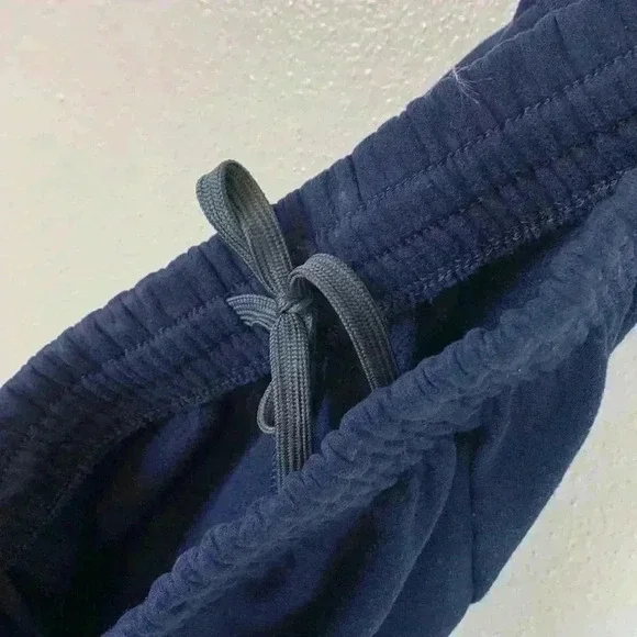 FRUIT Of The Loom Navy Sweats With Waist Drawstring XL - Picture 4 of 5